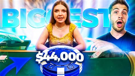 biggest blackjack bet.